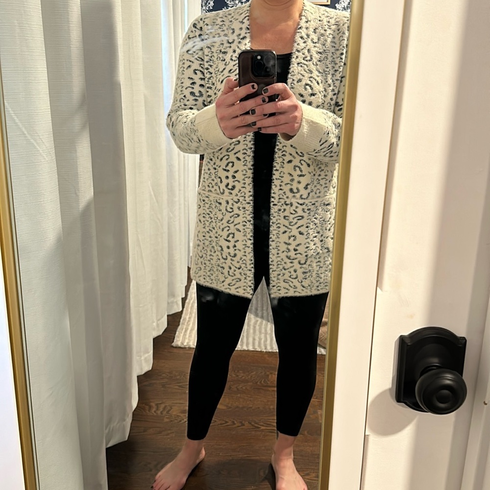 Leopard cardigan